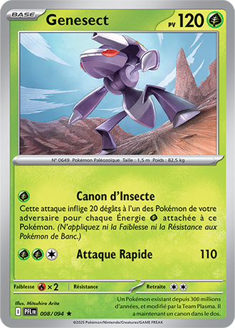 Holographique|Genesect 008/094