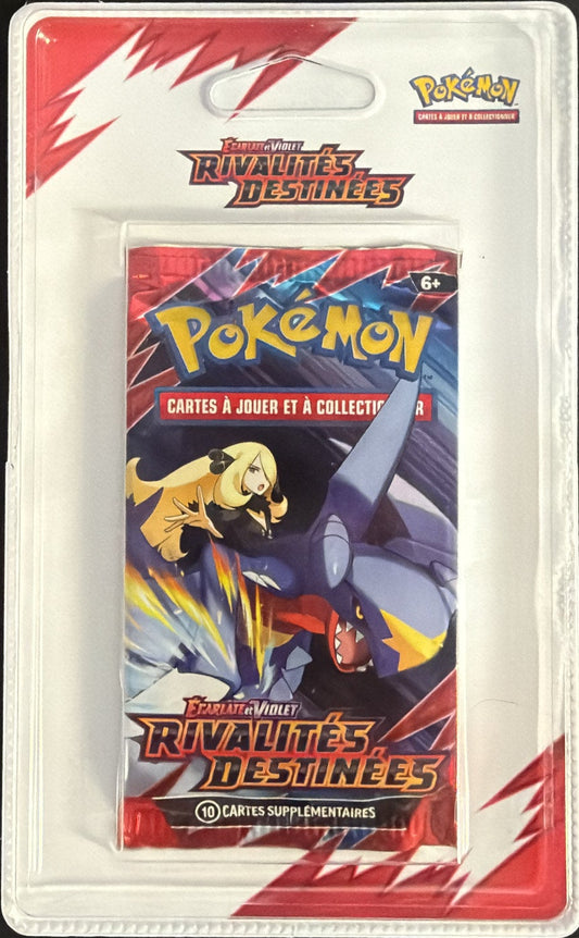 Booster Pokémon sous Blister Plastique|EV10 Ecarlate et Violet|Rivalités Destinées|FR