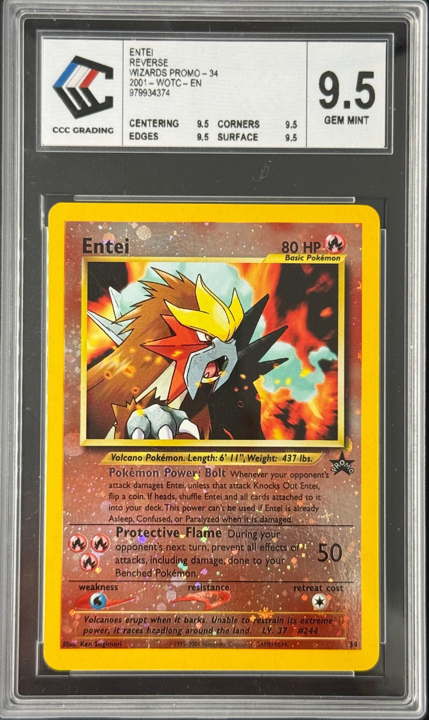Entei Wizards Promo 54|CCC 9.5