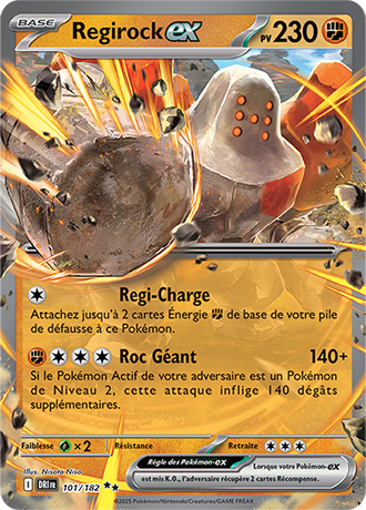 Regirock Ex 101/182