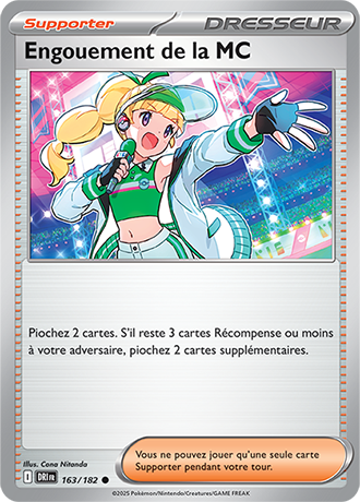 Engouement de la MC 163/182