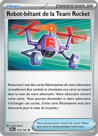 Robot-bétânt de la team Rocket 172/182