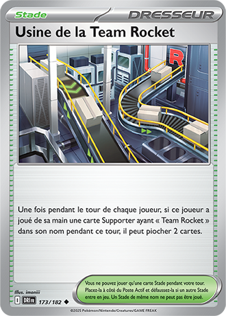 Usine de la team Rocket 173/182