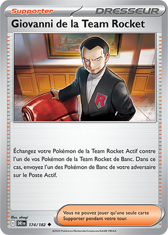 Giovanni de la team Rocket 174/182