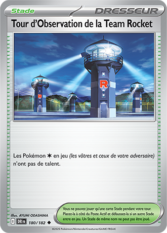 Tour d'Observation de la team Rocket 180/182