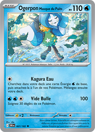 Ogerpon Masque du Puits 067/182
