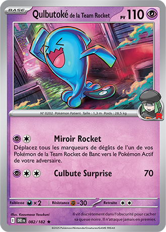 Qulbutoké de la team Rocket 082/182