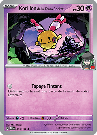 Korillon de la Team Rocket 085/182