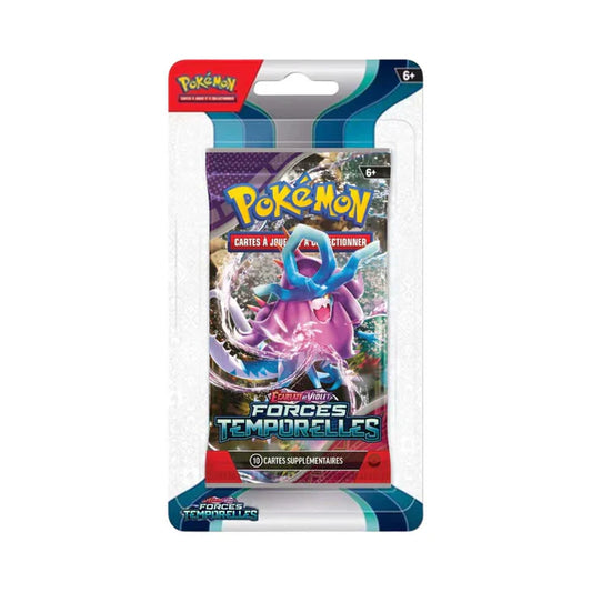 Booster Pokémon sous Blister|EV05 Ecarlate et Violet|Forces Temporelles|FR