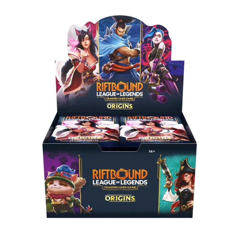 Riftbound : League of Legends TCG Origins｜Display de 24 Boosters｜US 🇺🇸