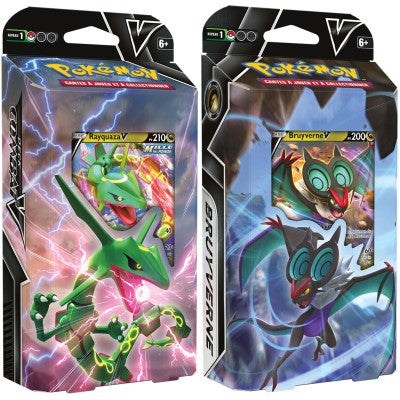 Pokémon｜Deck de Combat V｜Kit Initiation｜Rayquaza-V / Bruyverne-V (2 Decks)