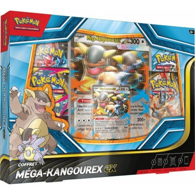 Pokémon｜Coffret｜4 boosters ｜MEGA-KANGOUREX EX