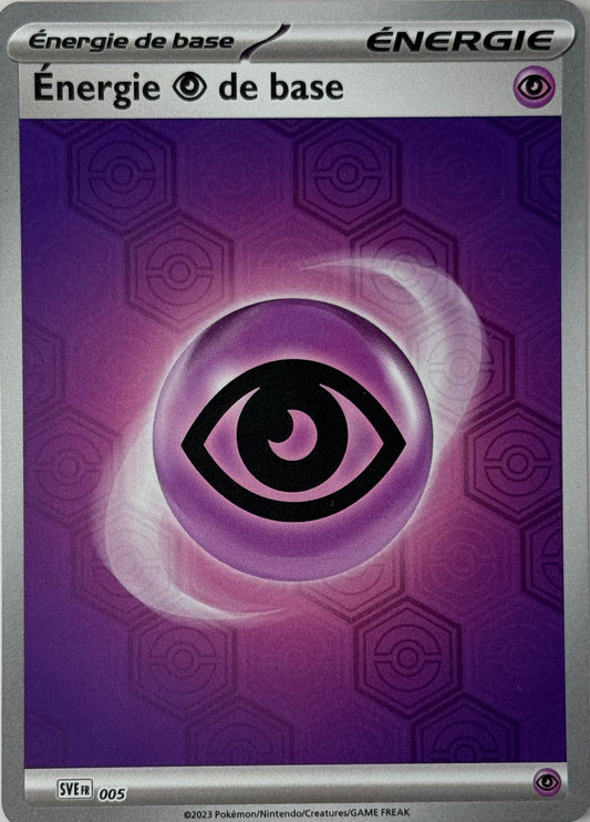 Energie Psy de base 005 - Holo Mosaïque Pokéball