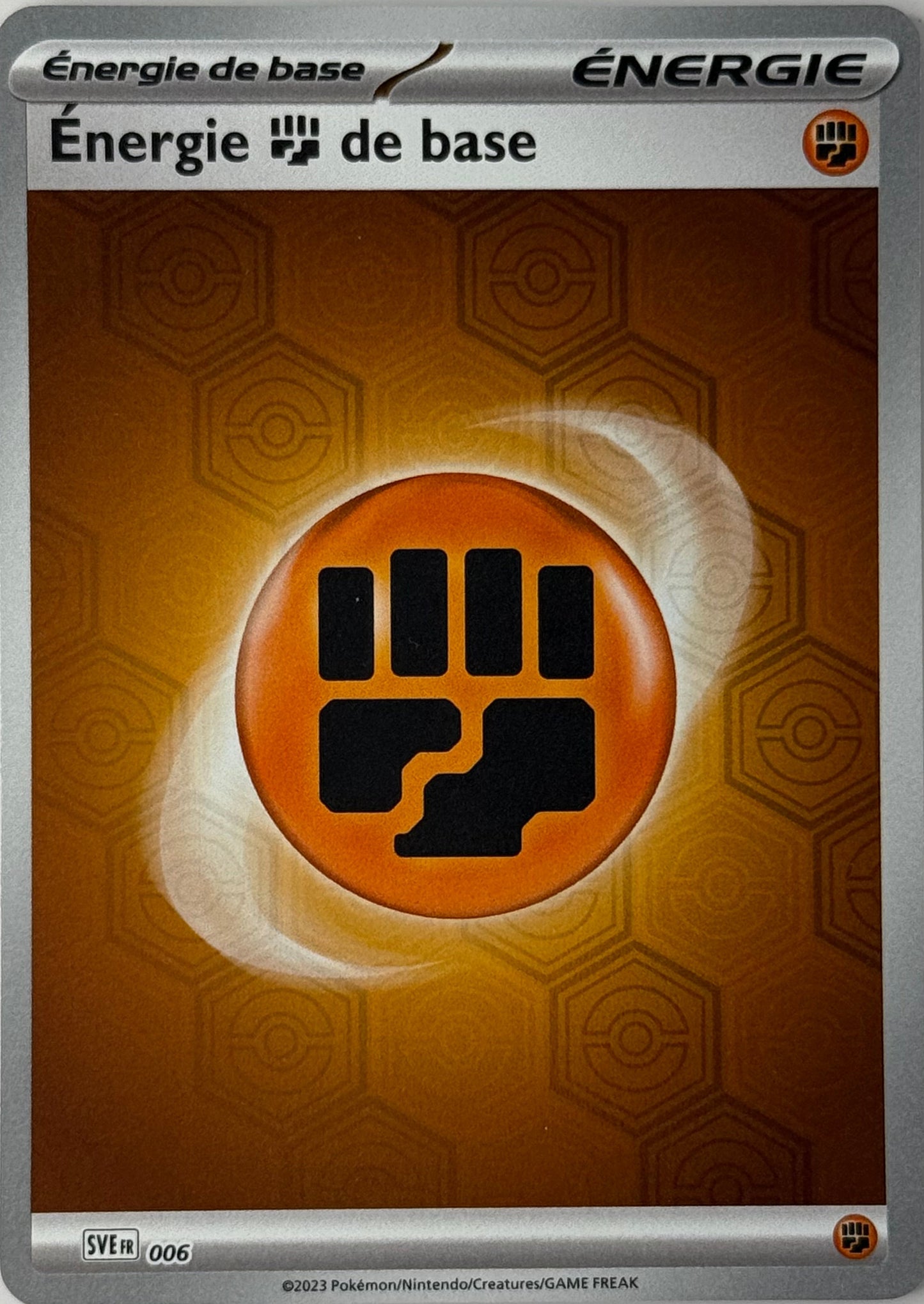 Energie Combat de base 006 - Holo Mosaïque Pokéball