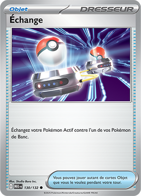 Échange 130/132