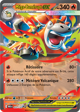 Méga-Camérupt Ex 022/132