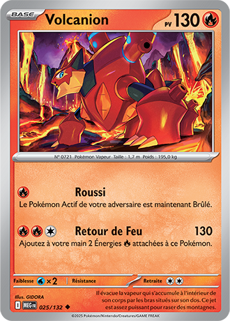Reverse｜Volcanion 025/132