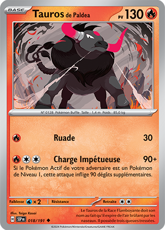 Reverse｜Tauros de Paldea 018/191