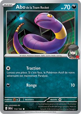 Abo de la Team Rocket 112/182