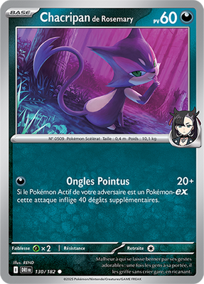 Chacripan de Rosemary 130/182