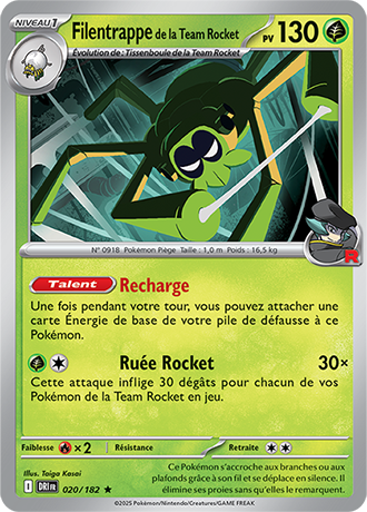 Holographique｜Filentrappe de la Team Rocket 020/182