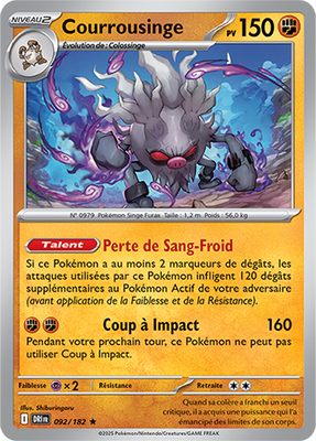 Courrousinge 092/182