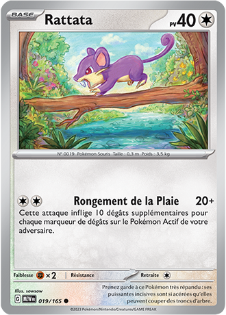 Reverse｜Rattata 019/165