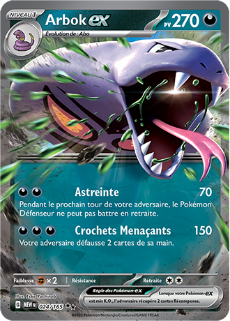 Arbok Ex 024/165