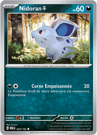 Reverse｜Nidoran♀ 029/165