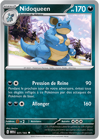 Reverse｜Nidoqueen 031/165