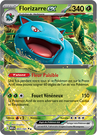 Florizarre Ex 003/165
