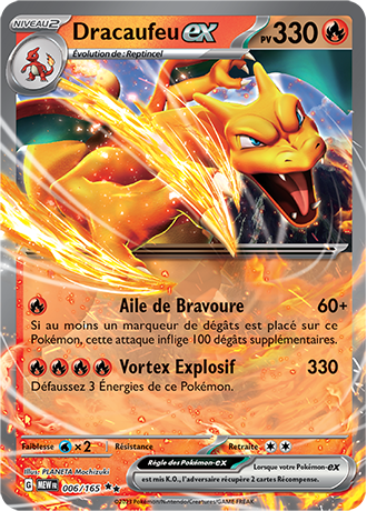 Dracaufeu Ex 006/165