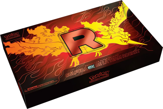 [PRECOMMANDE] Pokemon｜Collection Ultra Premium Sulfura Ex de la Team Rocket ｜Scellé ｜FR