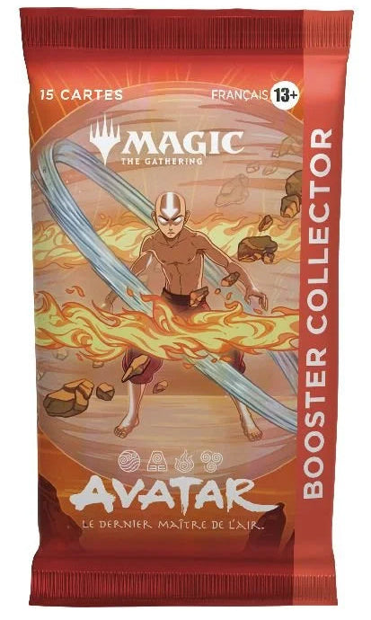 Magic The Gathering｜AVATAR, le dernier maitre de l'air｜Boîte de 12 Boosters Collector
