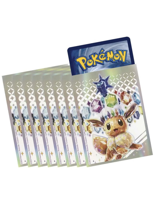 Pokémon - Protèges Cartes Standard 65 Sleeves - EV8.5 Ecarlate et Violet - Evolutions Prismatiques